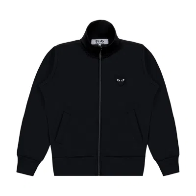 Pre-owned Comme Des Garçons Play Sweatshirt Big Heart 'black'