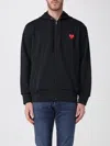 Comme Des Garçons Play Sweatshirt Comme Des Garcons Play Men Color Black In Black