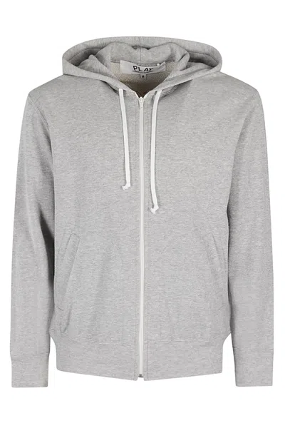 COMME DES GARÇONS PLAY SWEATSHIRT RED EMBLEM