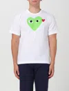 Comme Des Garçons Play Comme Des Garcons Play Heart Play T-shirt In Grün