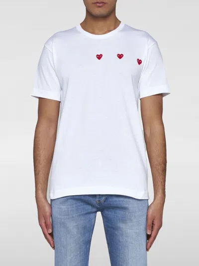 COMME DES GARÇONS PLAY T-SHIRT COMME DES GARCONS PLAY MEN,F83340001