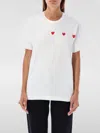 Comme Des Garçons Play T-shirt Comme Des Garcons Play Woman Color White In Weiss