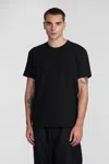 Comme Des Garçons Play T-shirt In Black Cotton In Black