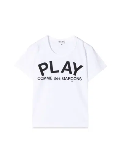 Comme Des Garçons Play Kids T-shirt Knit In White