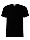 Comme Des Garçons Play T-shirt In Black Cotton