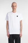 Comme Des Garçons Play T-shirt Comme Des Garcons Play Men Color White In White