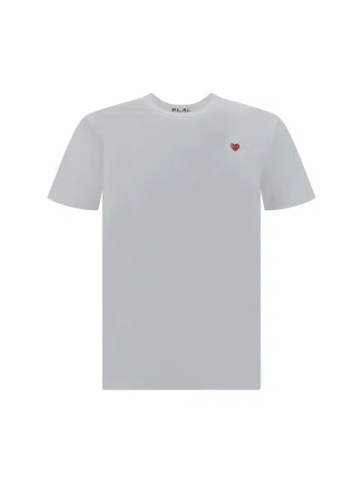 Comme Des Garçons Play T-shirt In White