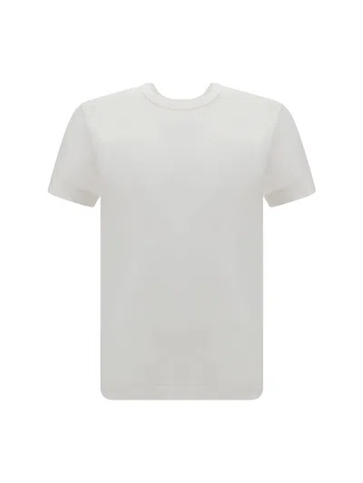 Comme Des Garçons Play T-shirt In White