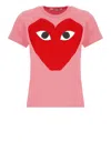 Comme Des Garçons Play Comme Des Garcons Play T-shirts And Polos Pink In Pink