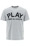 COMME DES GARÇONS PLAY COMME DES GARCONS PLAY T SHIRT WITH PLAY PRINT