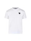 Comme Des Garçons Play T-shirt With Rhinestone Logo