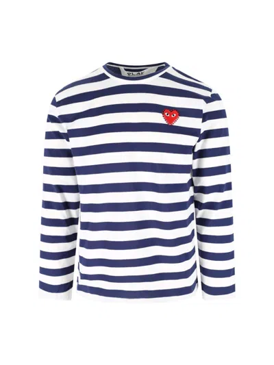 Comme Des Garçons Play T-shirts And Polos In White