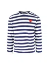 Comme Des Garçons Play T-shirts And Polos In White