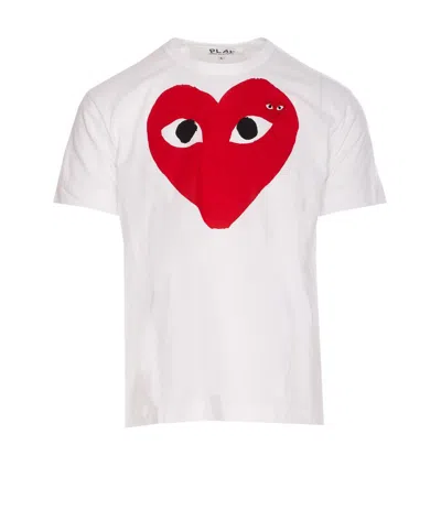 Comme Des Garçons Play T-shirts And Polos In White