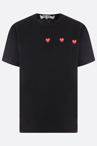 Comme Des Garçons Play Comme Des Garcons Play T-shirts And Polos In Black