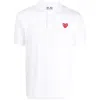 Comme Des Garçons Play Polo Shirt Comme Des Garcons Play Men Color White In White