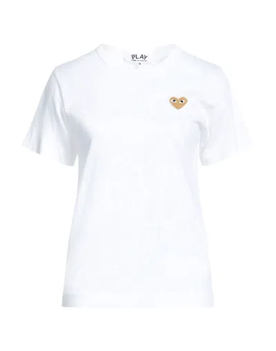 Comme Des Garçons Play T-shirts In White