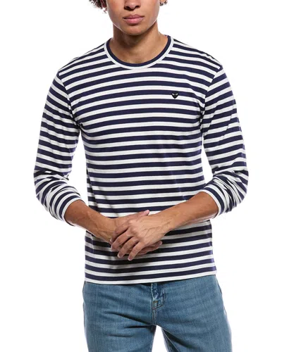Comme Des Garçons Play Comme Des Garcons Play Tiny Heart T-shirt In Blue