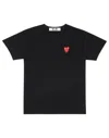 Comme Des Garçons Play T.shirt In Black