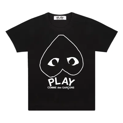 Pre-owned Comme Des Garçons Play T-shirt 'black' | Men's Size Xl