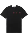 Comme Des Garçons Play Omme Des Garcons Play 3 Heart T-shirt