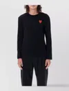 Comme Des Garçons Play Two Heart L/s T-shirt