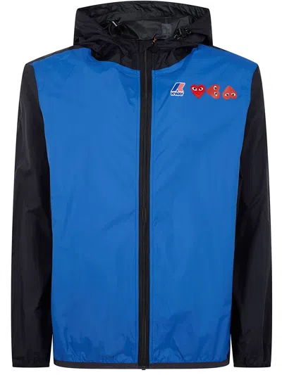 Comme Des Garçons Play Giacca Unisex Blue Black