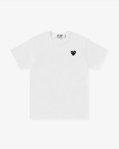 Comme Des Garçons Play Unisex T-shirt Emblem X Rhinestone