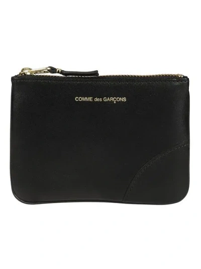 Comme Des Garçons Play Wallet Classic Line In Black