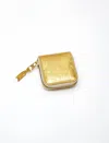 Comme Des Garçons Play Wallet Gold Line