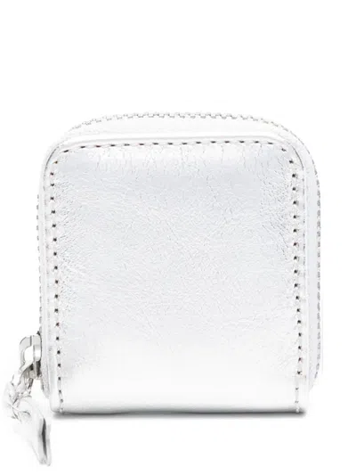 Comme Des Garçons Play Wallet Gold Line
