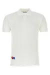 Comme Des Garçons Play White Piquet Polo Shirt