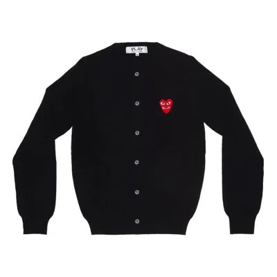 Comme Des Garçons Play (wmns) Comme Des Garcons Play Cardigan Red Emblem 'black'