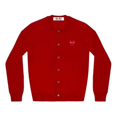 Comme Des Garçons Play (wmns) Comme Des Garcons Play Cardigan Red Emblem 'red'