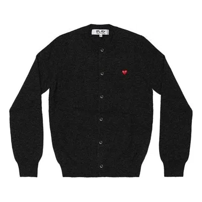 Comme Des Garçons Play (wmns) Comme Des Garcons Play Cardigan With Small Red Heart 'grey'