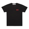 Comme Des Garçons Play (wmns) Comme Des Garcons Play Double Hearts Tee 'black'