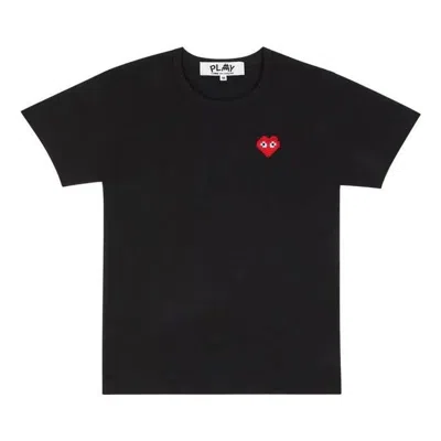 Comme Des Garçons Play (wmns) Comme Des Garcons Play Fw25 X Invader Heart T-shirt 'black'