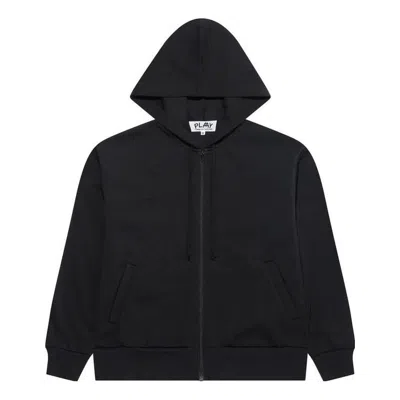 Comme Des Garçons Play (wmns) Comme Des Garcons Play Fw25 X Invader Pixel Heart Zip Hoodie 'black'