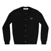 Comme Des Garçons Play (wmns) Comme Des Garcons Play Knit Cardigan Black Emblem 'black'