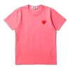 Comme Des Garçons Play (wmns) Comme Des Garcons Play Logo Tee 'pink'