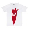 Comme Des Garçons Play (wmns) Comme Des Garcons Play Long Heart Tee 'white'