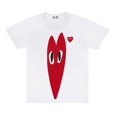 Comme Des Garçons Play (wmns) Comme Des Garcons Play Long Heart Tee 'white'