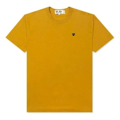 Comme Des Garçons Play (wmns) Comme Des Garcons Play Mini Logo Tee 'yellow'