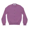 Comme Des Garçons Play (wmns) Comme Des Garcons Play Pastel Series Sleeve Heart 'purple'