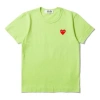 Comme Des Garçons Play (wmns) Comme Des Garcons Play Round Neck Short Sleeve Tee 'green'