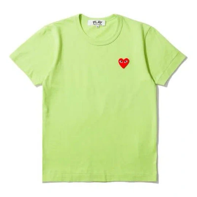 Comme Des Garçons Play (wmns) Comme Des Garcons Play Round Neck Short Sleeve Tee 'green'