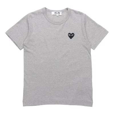 COMME DES GARÇONS PLAY (WMNS) COMME DES GARCONS PLAY SMALL LOGO SHORT SLEEVE TEE 'GREY'
