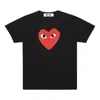 Comme Des Garçons Play (wmns) Comme Des Garcons Play T-shirt Large Red Heart 'black'