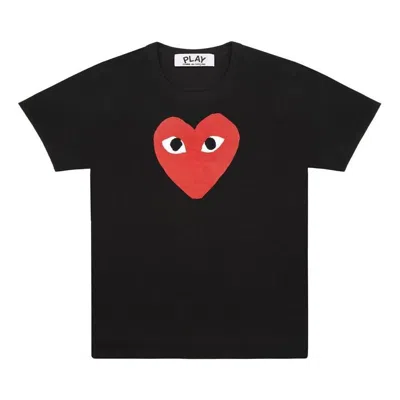 Comme Des Garçons Play (wmns) Comme Des Garcons Play T-shirt Large Red Heart 'black'