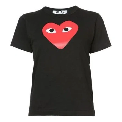 Comme Des Garçons Play (wmns) Comme Des Garcons Play T-shirt Large Red Heart 'black'